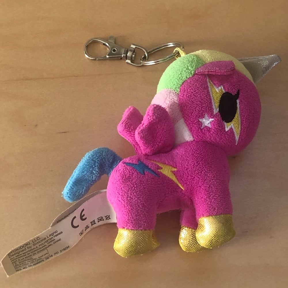 Tokidoki Comet Unicorno Plush Keychain